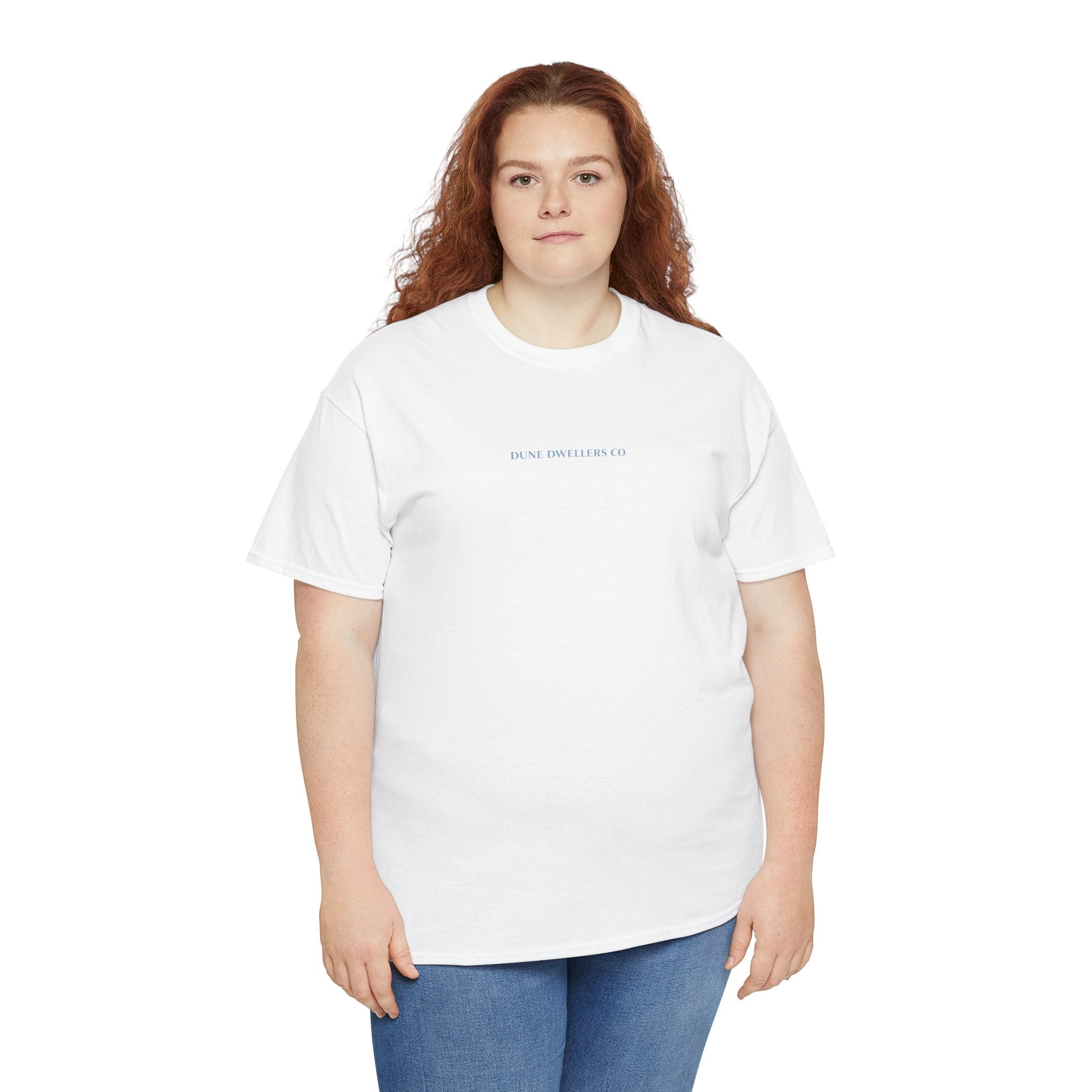 Shoreline Society Tee | Lighthouse Bay - White/Blue