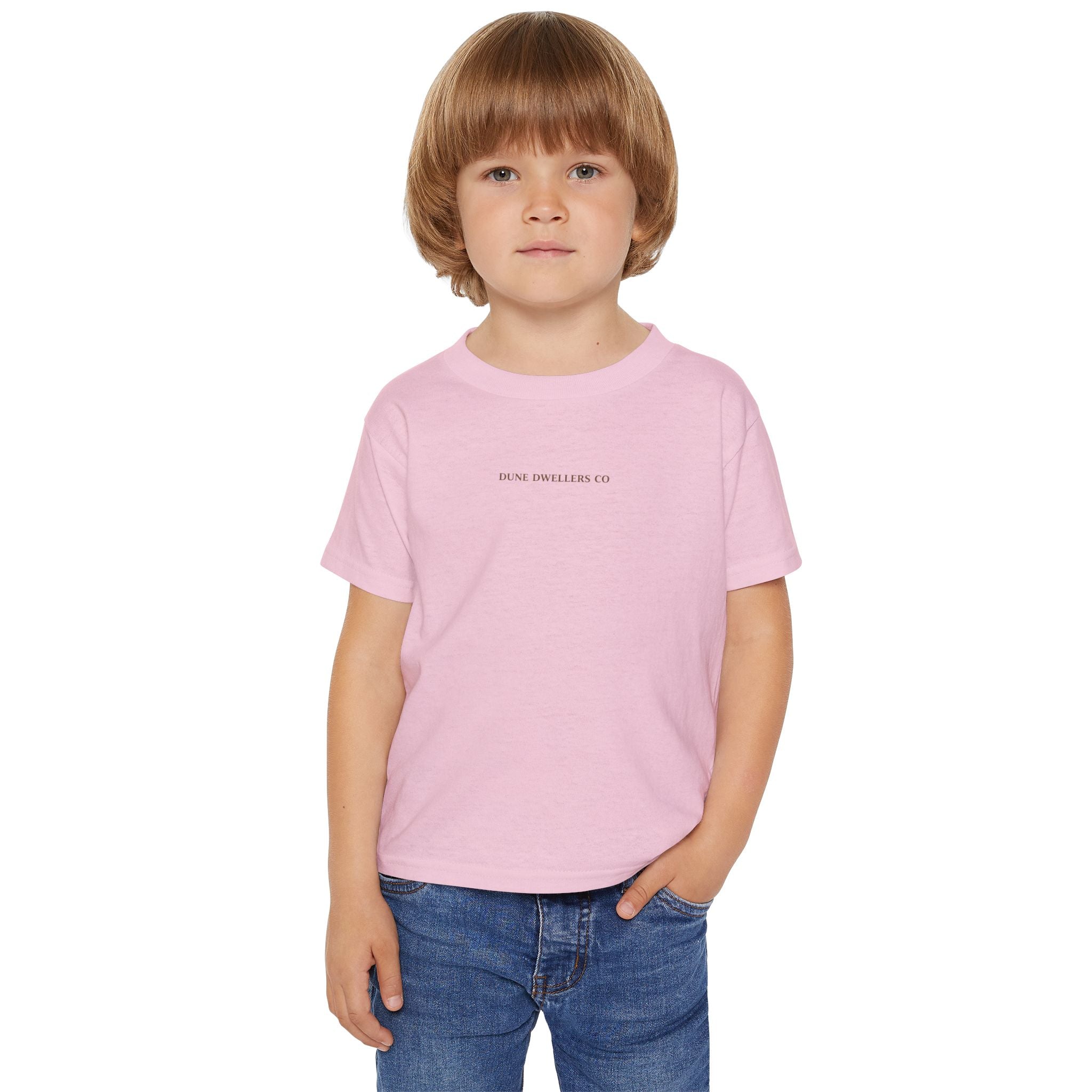 Shoreline Society Tee Toddler | Lighthouse Bay - Light Pink