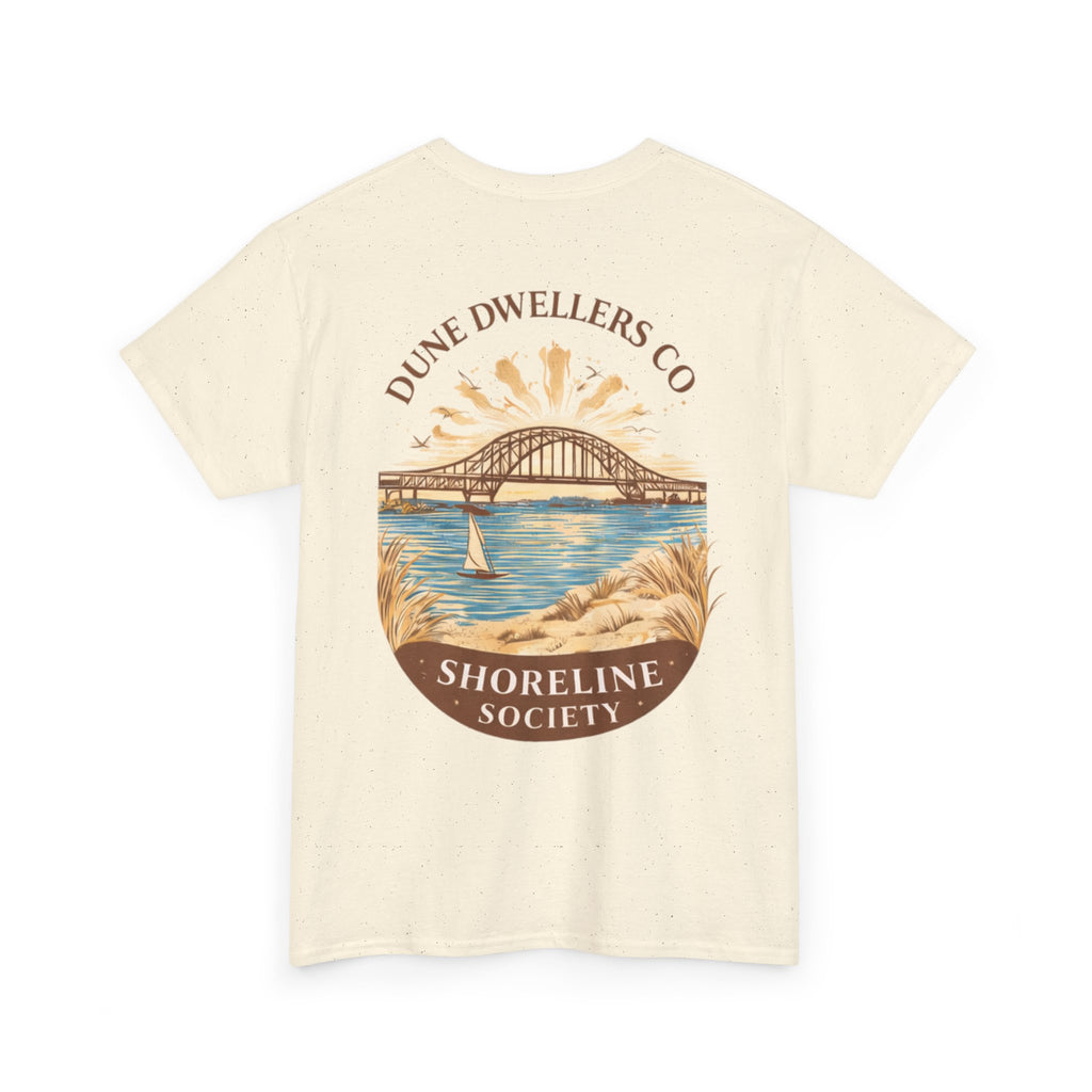 Shoreline Society Tee | Lighthouse Bay - Natural
