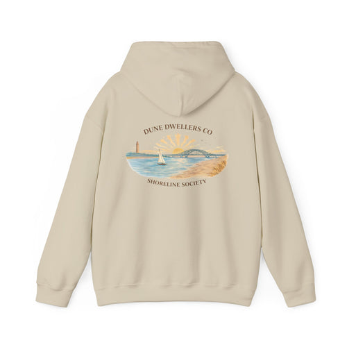 Shoreline Society Hoodie | The Captree Island - Sand