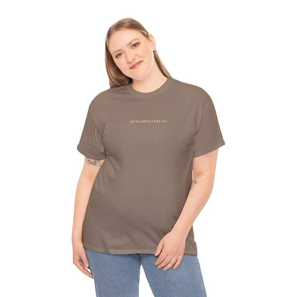 Shoreline Society tee | Lighthouse Bay - Brown Savana