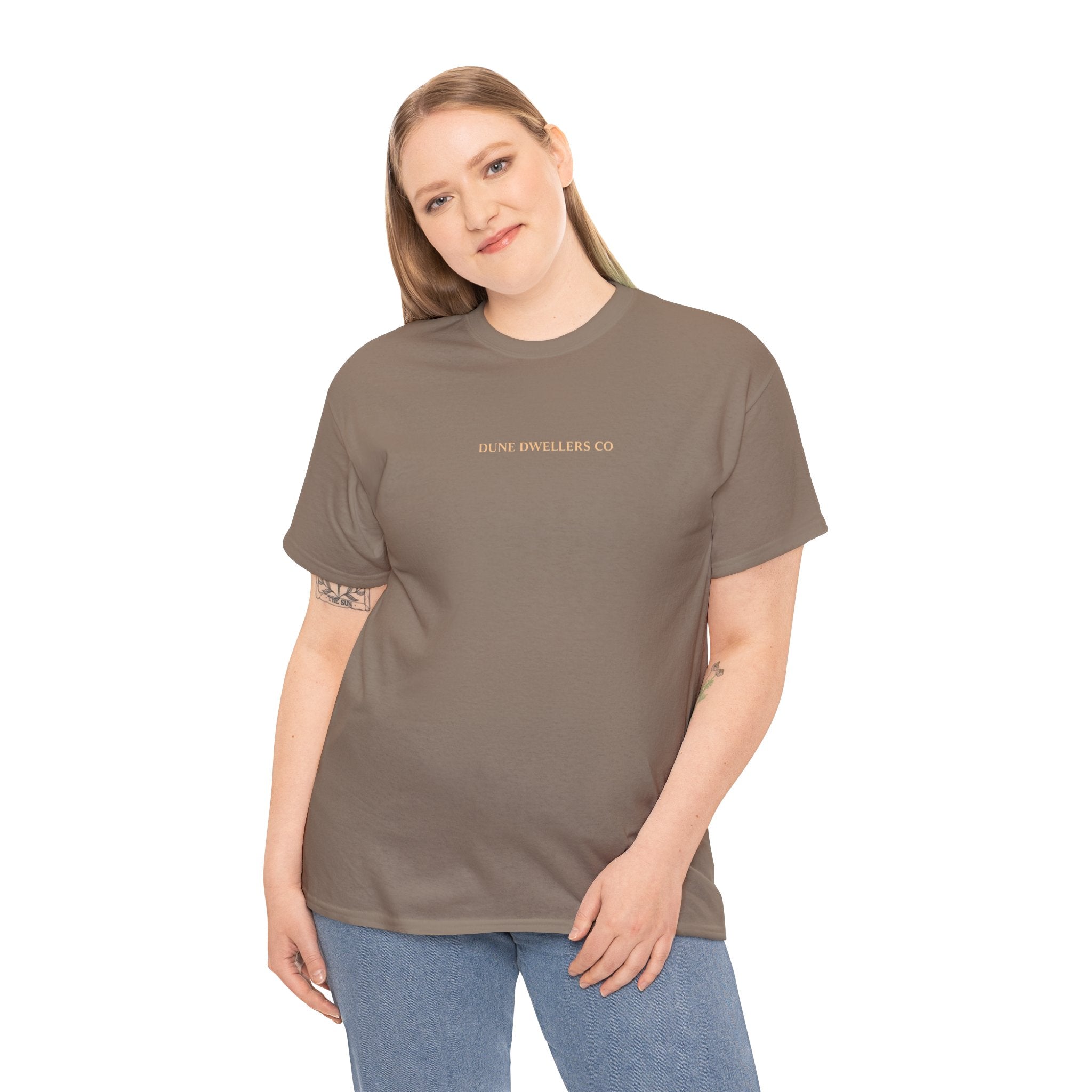 Shoreline Society tee | Lighthouse Bay - Brown Savana