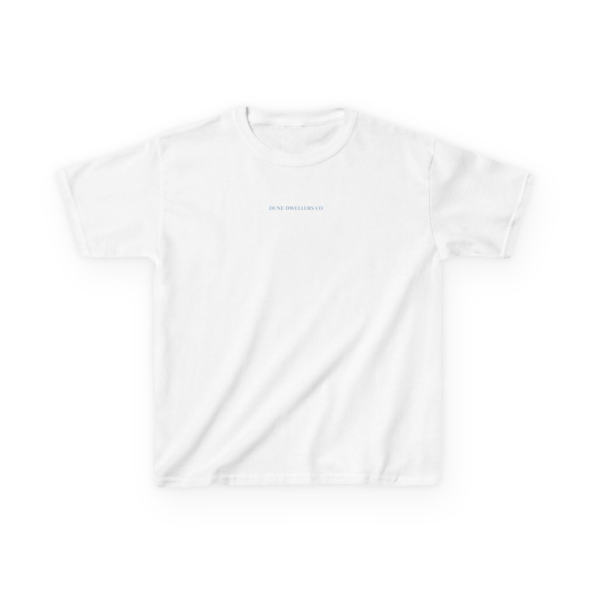 Shoreline Society Tee Youth | Lighthouse Bay - White/Light Blue